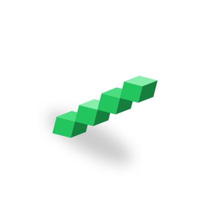 3D Floating Zigzag